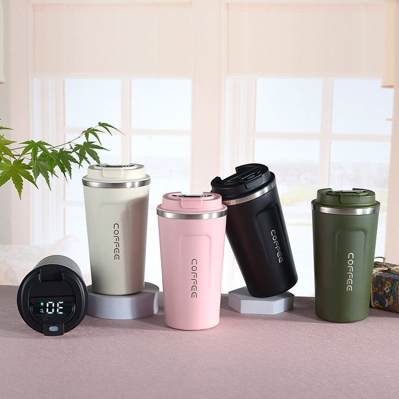 Simple Wind 304 Stainless Steel Insulated Cup with Intelligent Temperature Display
