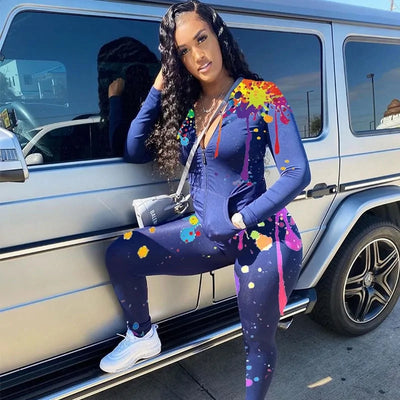 Women's Two Piece Drip Tracksuit