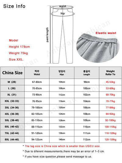 Men's Autumn Loose Sweatpants