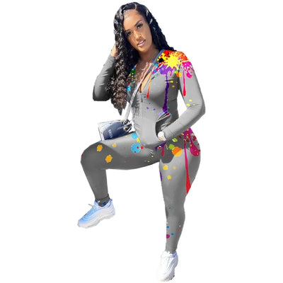 Women's Two Piece Drip Tracksuit