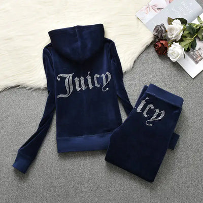 Women's Juicy Hoodie Sweatpants Set