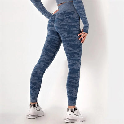 Women's Smear Print Yoga Leggings