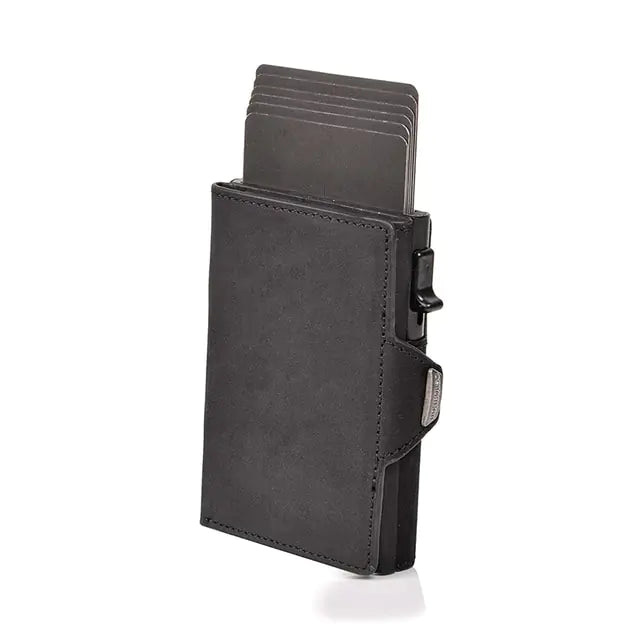 Men's Vintage Crazy Horse Leather Wallets