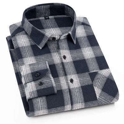 Men's Flannel Long Sleeve Shirt