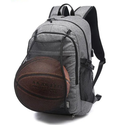 Men's Gym Bag with Built in Charger