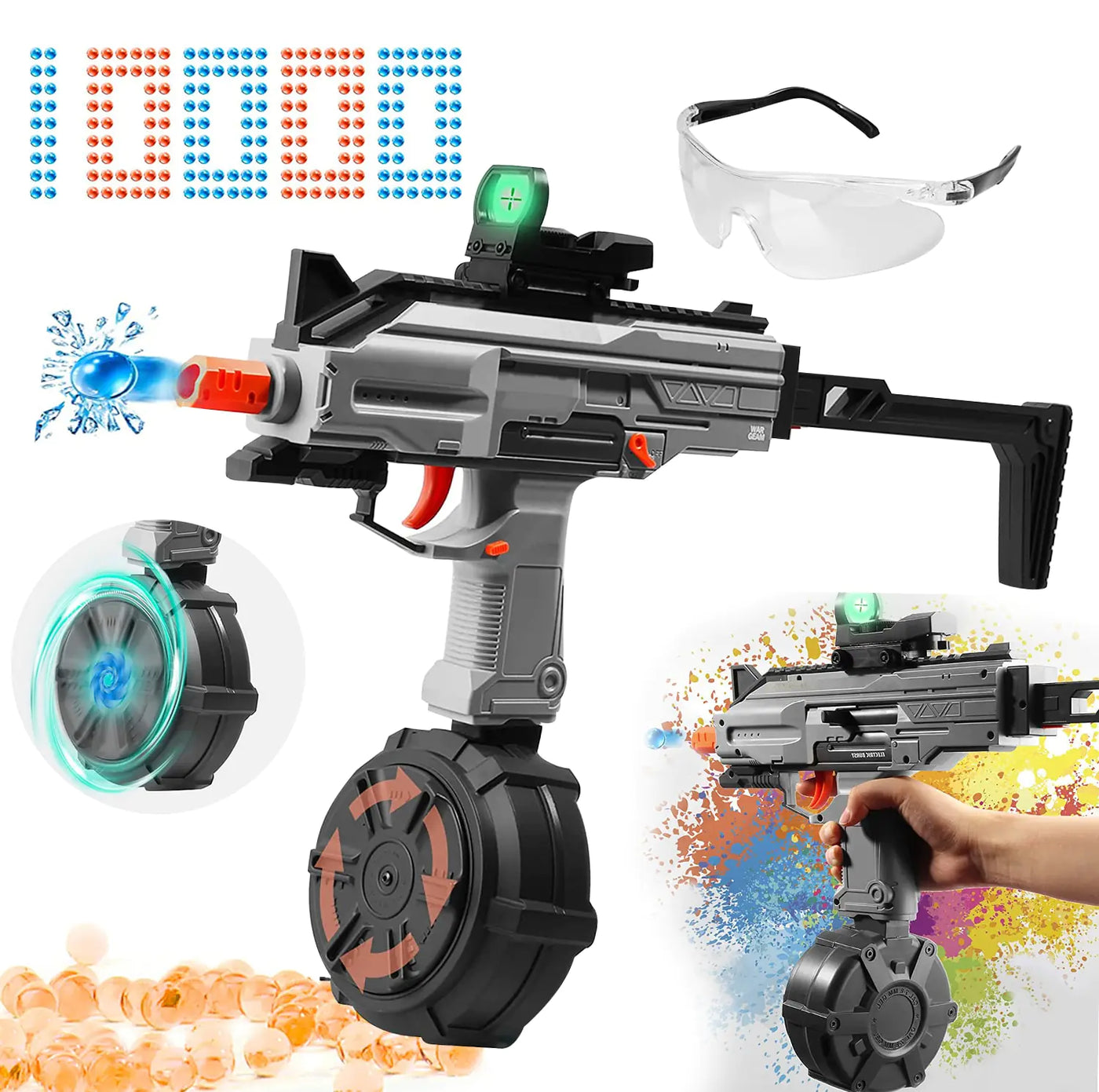 Water Gel Balls - Ammo for Gel Blaster Toy Guns