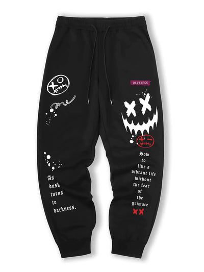 Men's Graphic Drawstring Sweatpants