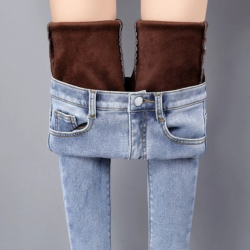 Women's Insulated Denim Pants