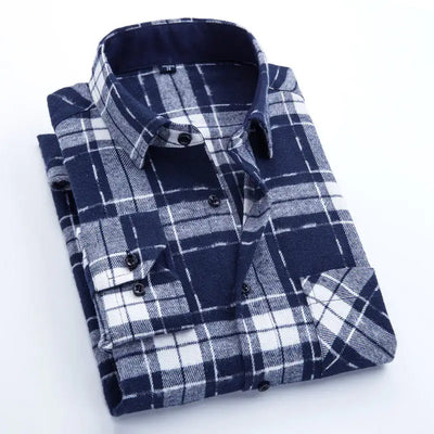 Men's Flannel Long Sleeve Shirt