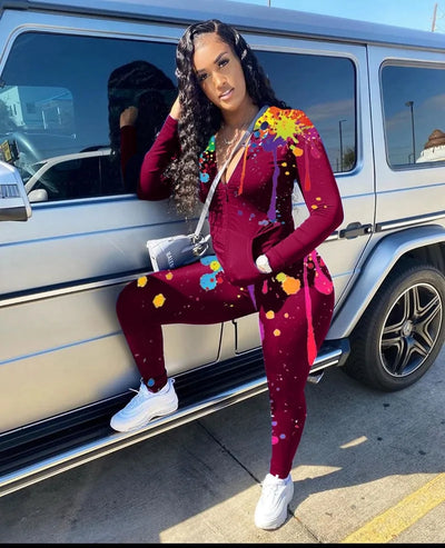 Women's Two Piece Drip Tracksuit