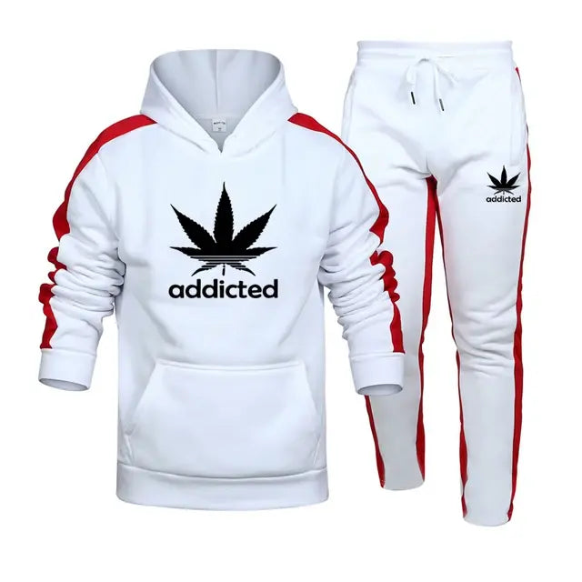 Men's Addicted Hoodie and Sweatpants Set