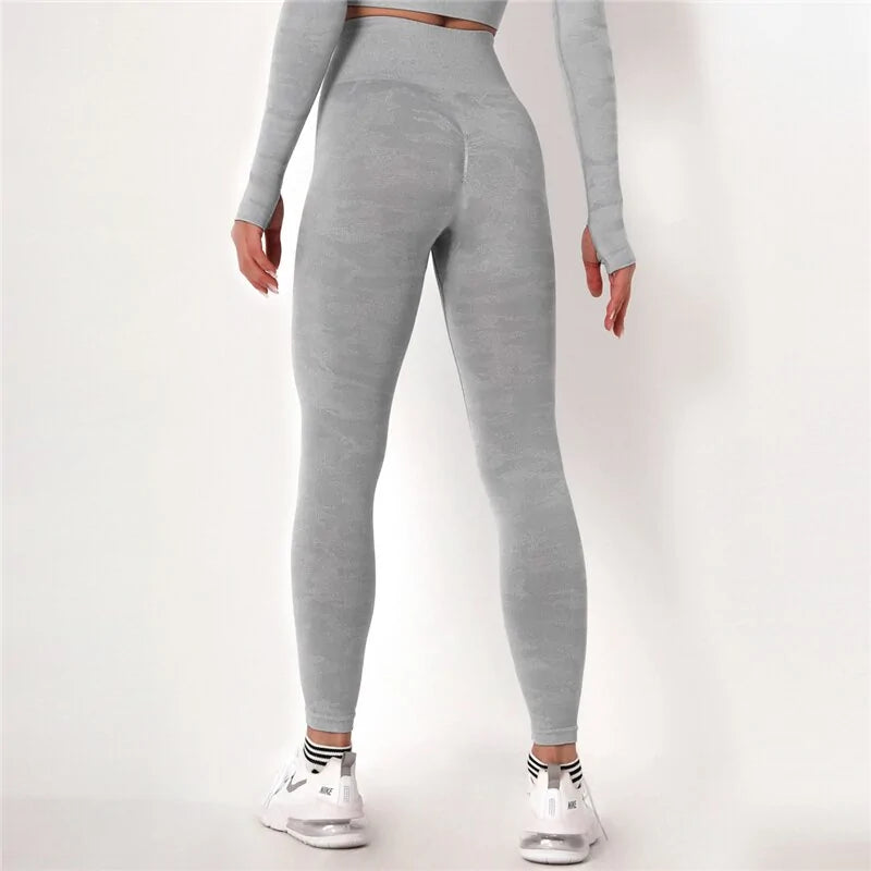 Women's Smear Print Yoga Leggings