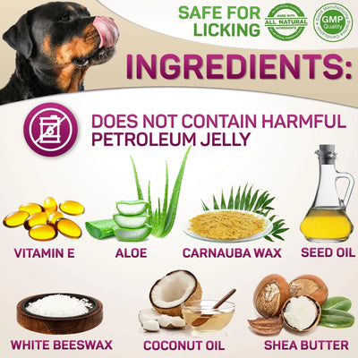 Natural Dog Paw Balm Dog Paw Protection from Hot Pavement