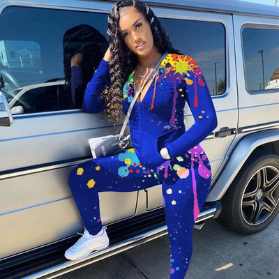 Women's Two Piece Drip Tracksuit